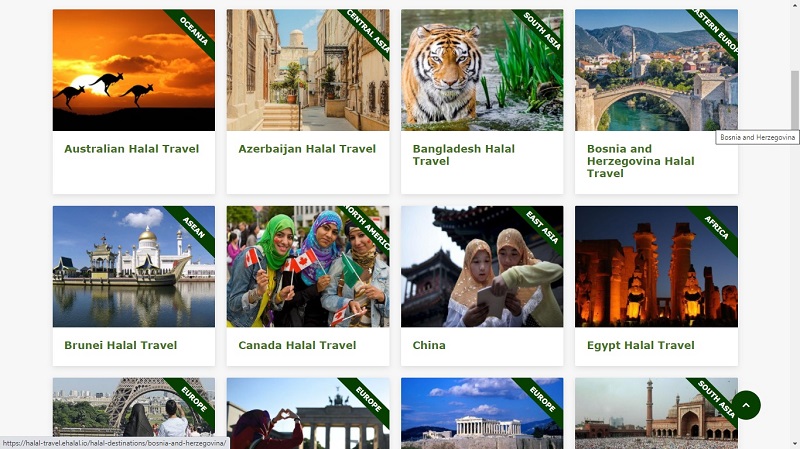 eHalal Travel Guides launched Jun 2021