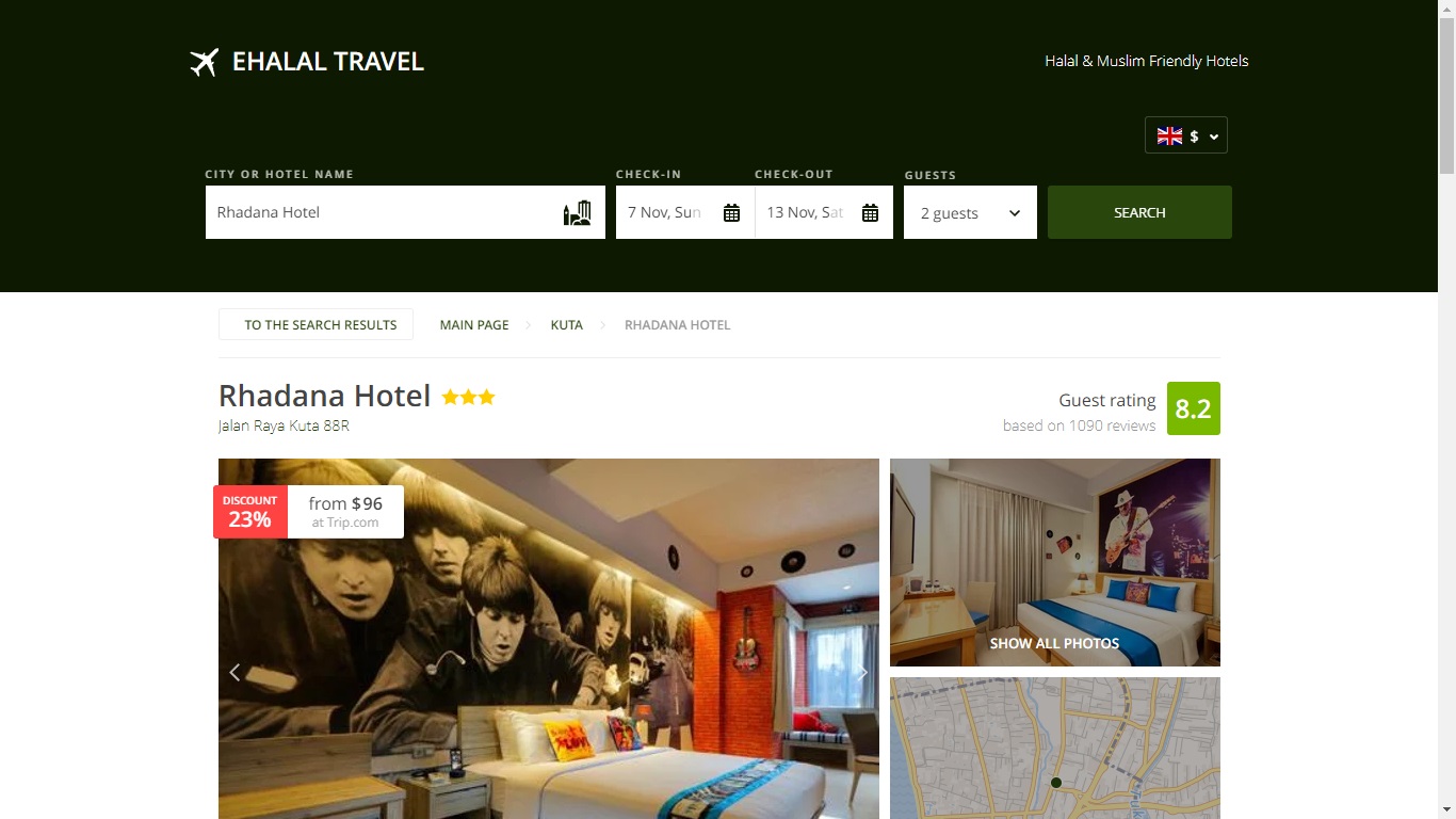 eHalal Hotels launched Oct 2020